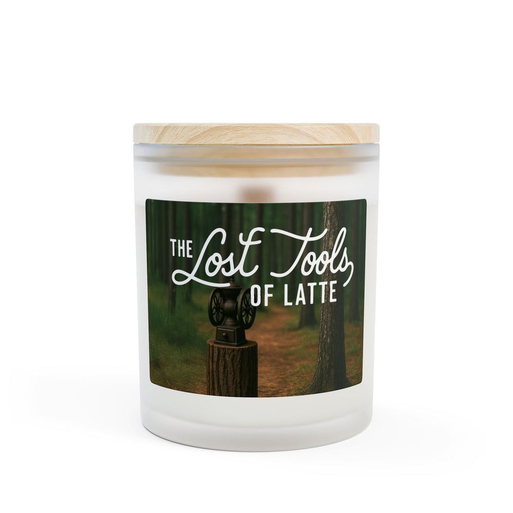 Forest of Lost Tools - Wooden wick candle