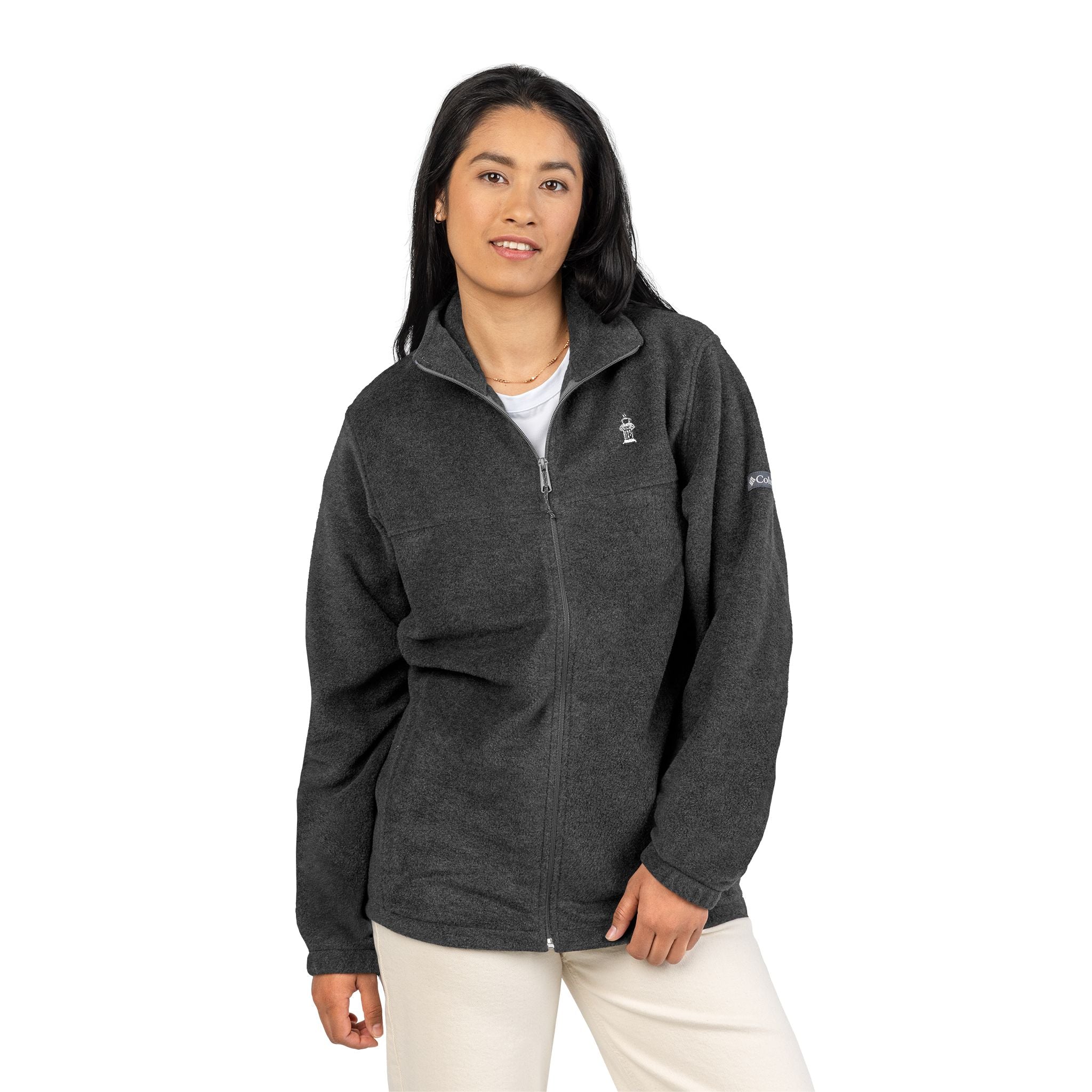 Classically Caffeinated Embroidered Fleece (Columbia®)