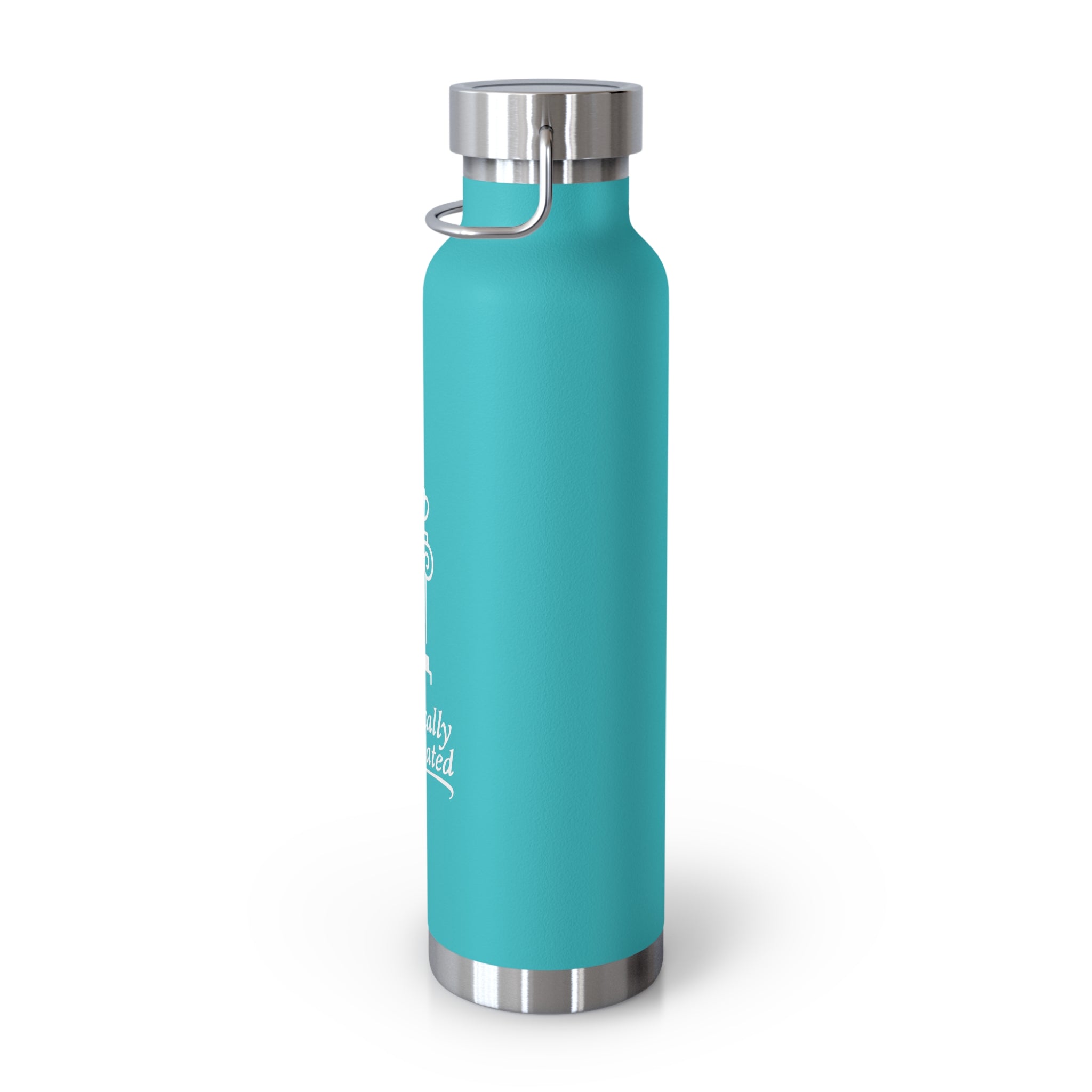 Classically Caffeinated Copper Vacuum Insulated Bottle, 22oz