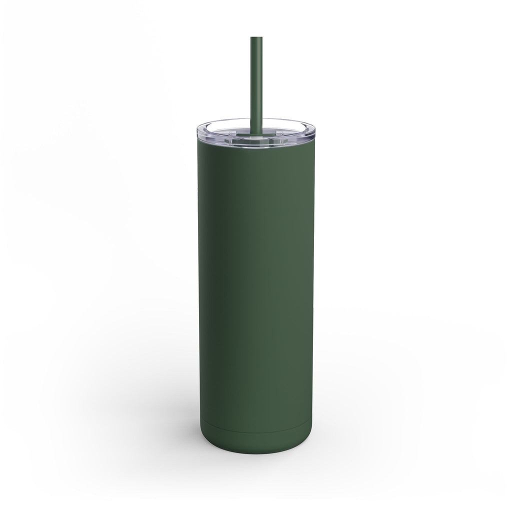 Classically Caffeinated 20oz Skinny Matte Tumbler