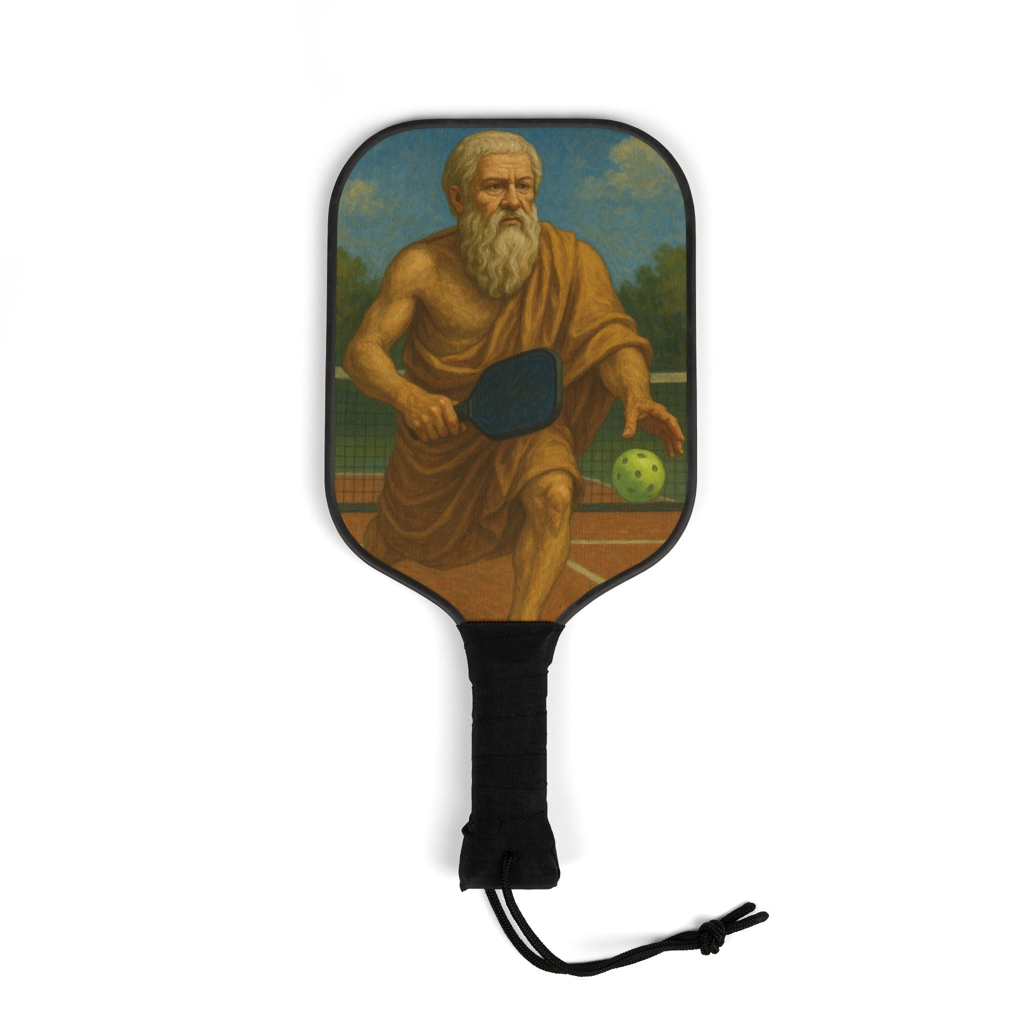 Plato’s Perfectly Poised Pickleball Paddle