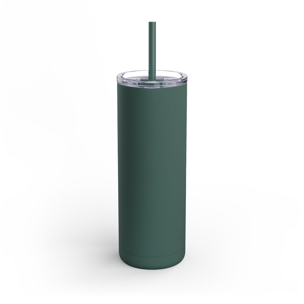 Classically Caffeinated 20oz Skinny Matte Tumbler