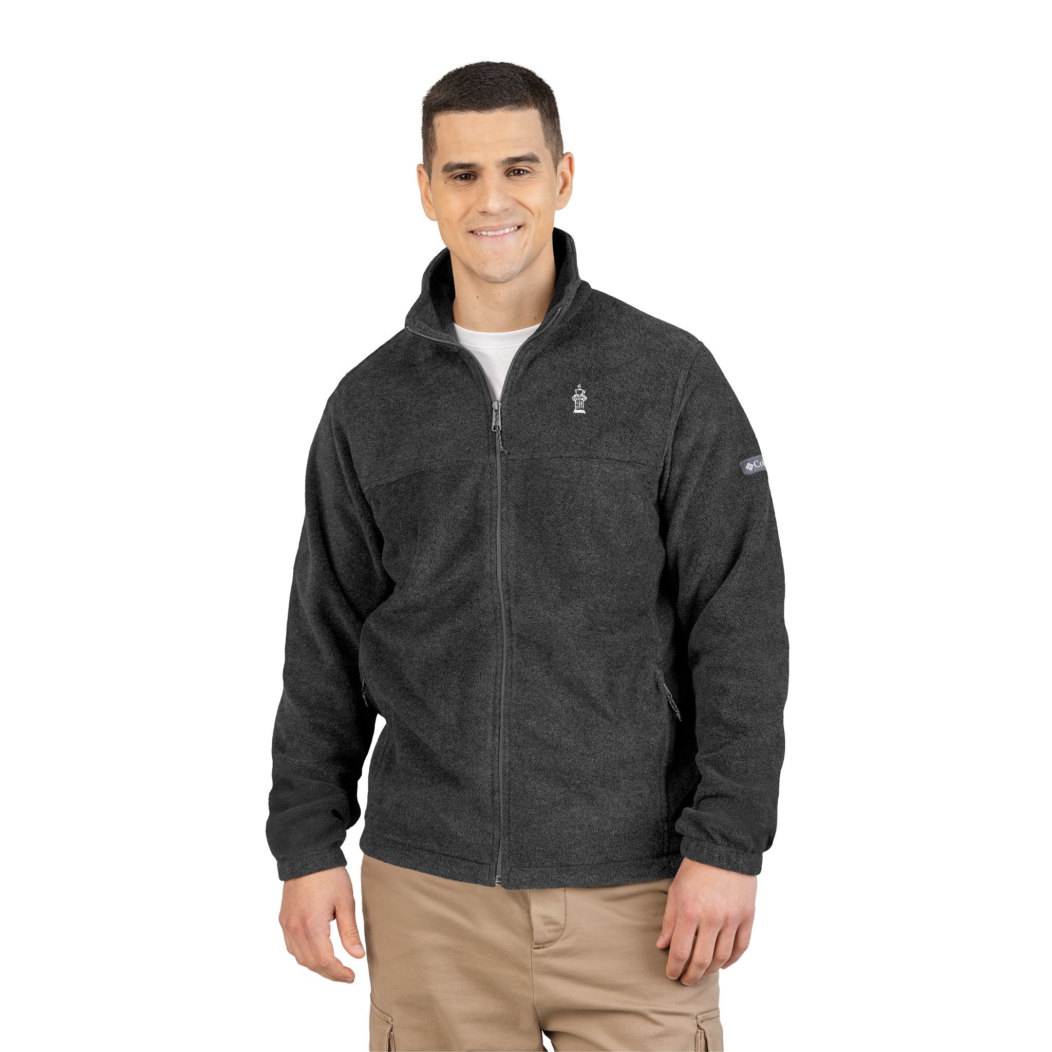 Classically Caffeinated Embroidered Fleece (Columbia®)