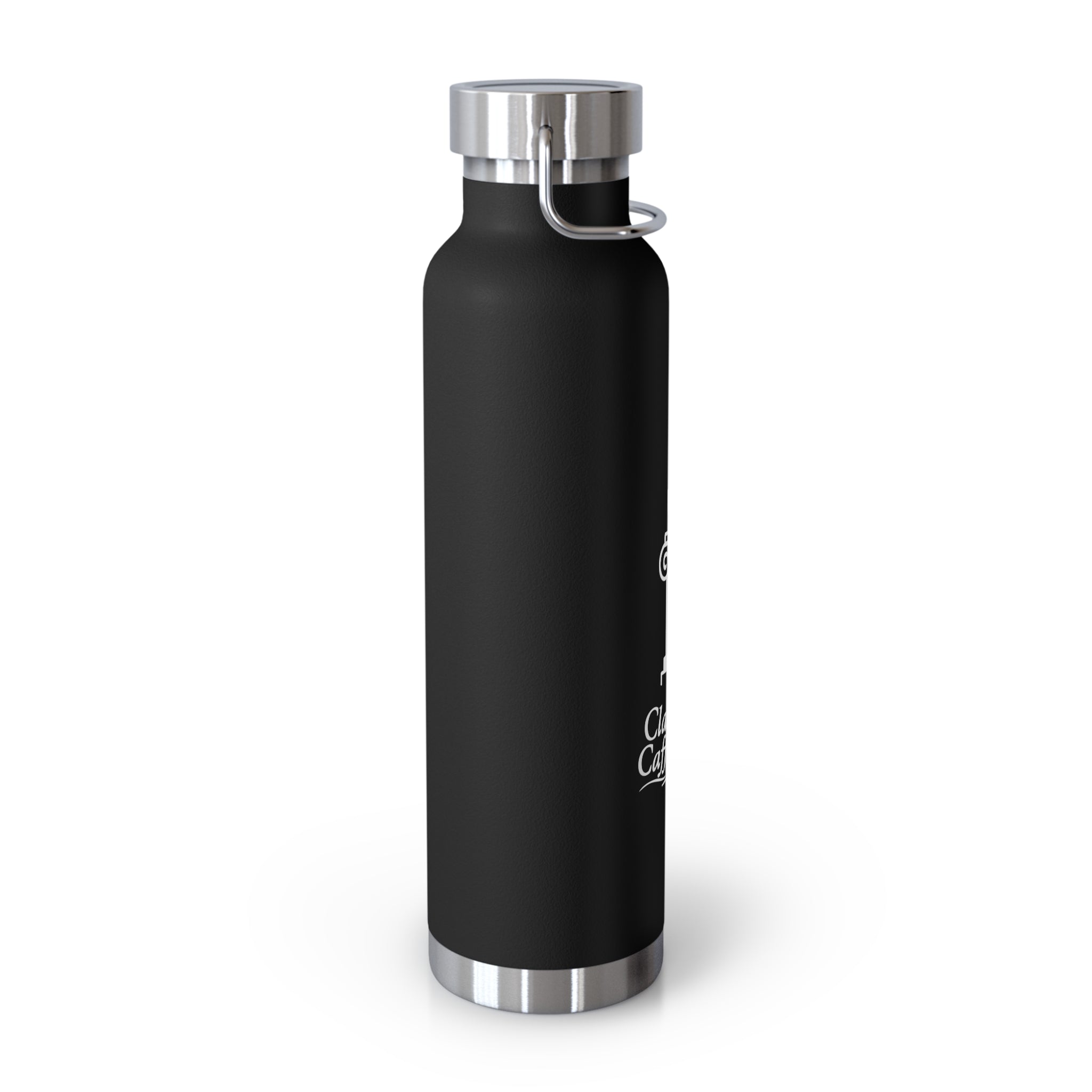 Classically Caffeinated Copper Vacuum Insulated Bottle, 22oz