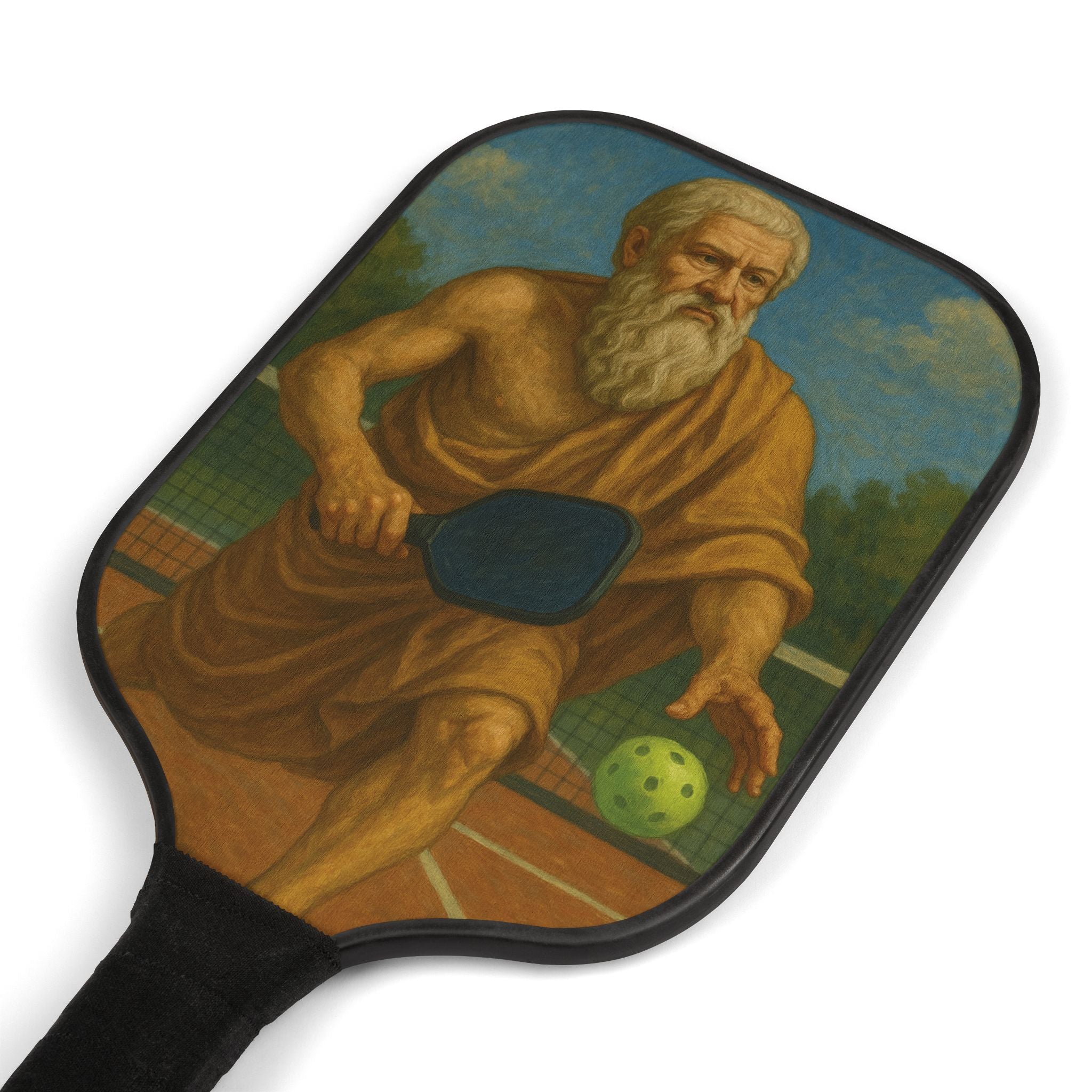 Plato’s Perfectly Poised Pickleball Paddle