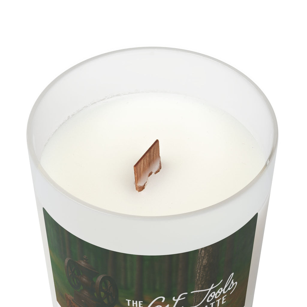 Forest of Lost Tools - Wooden wick candle