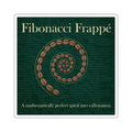 Fibonacci Frappe Vinyl Sticker