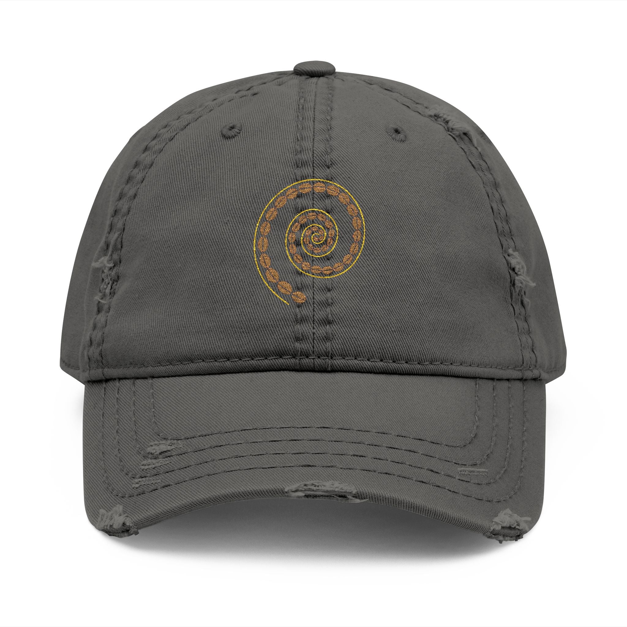 Fibonacci Distressed Dad Hat (Embroidered)