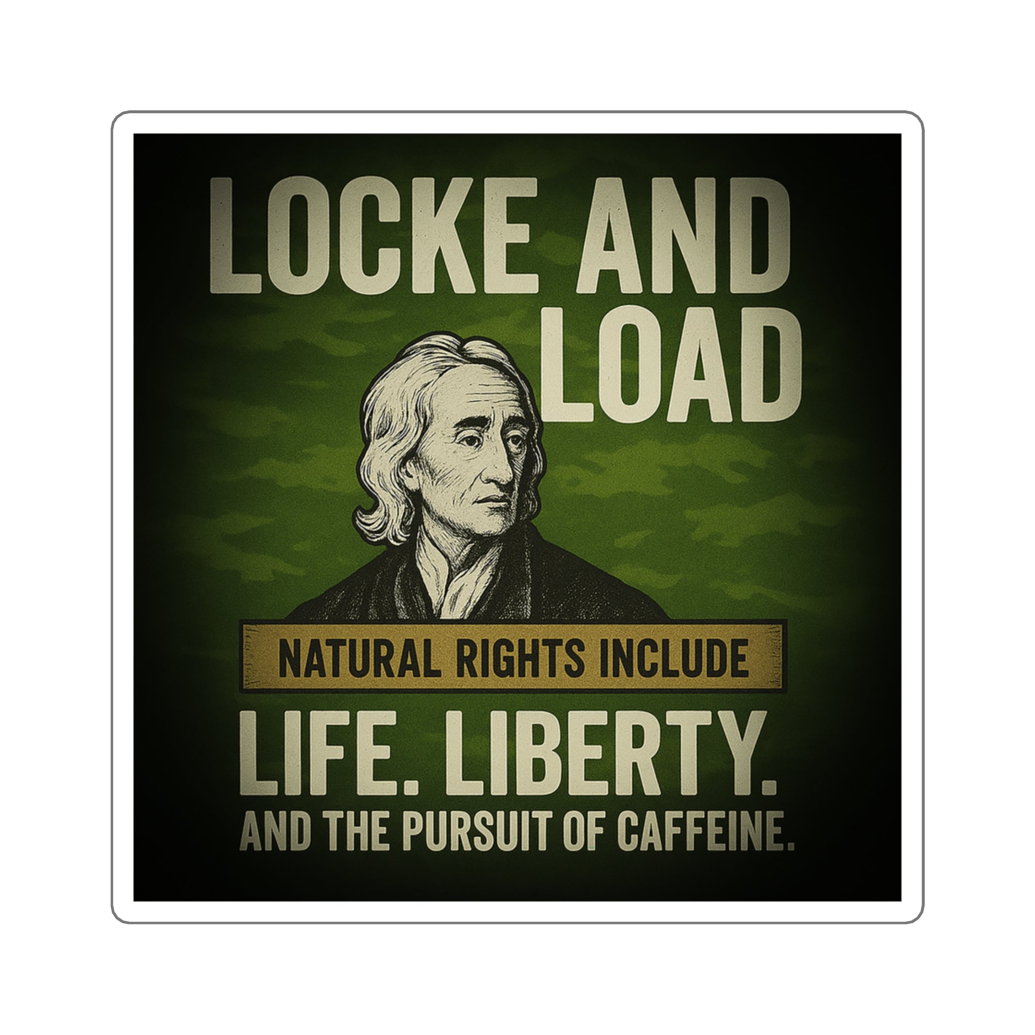 Locke and Load Vinyl Sticker