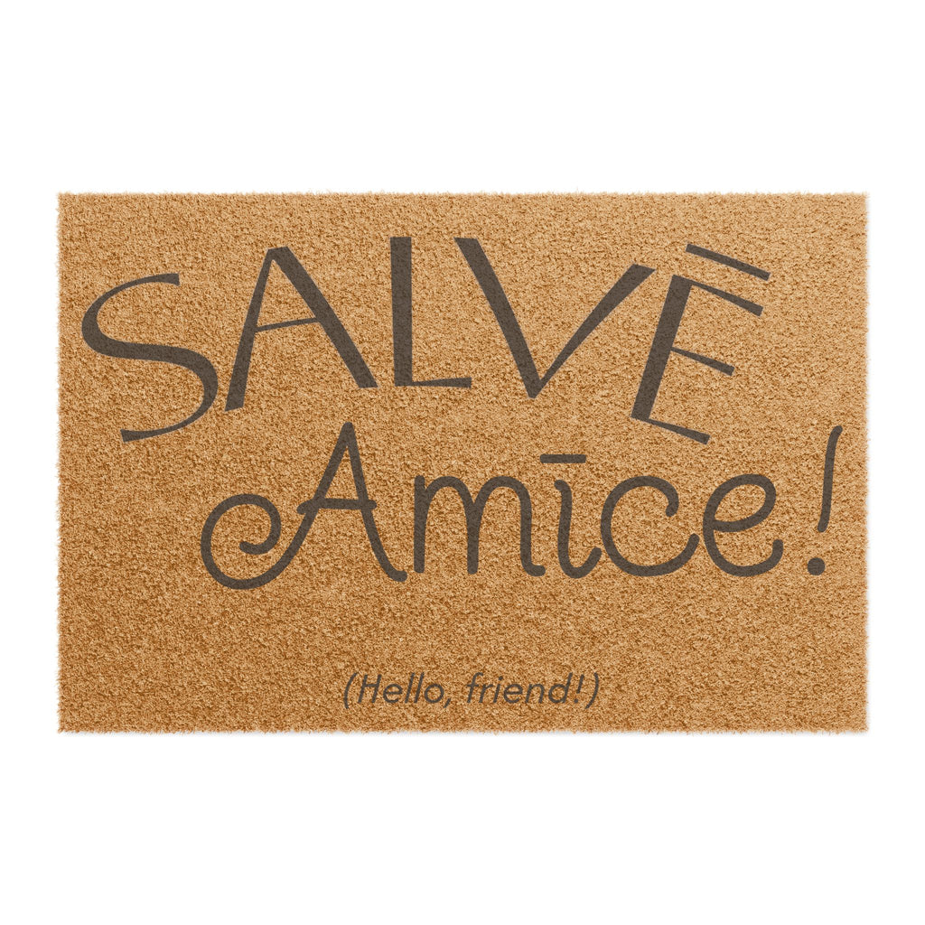 Welcome Mat - Salvē, Amīce!