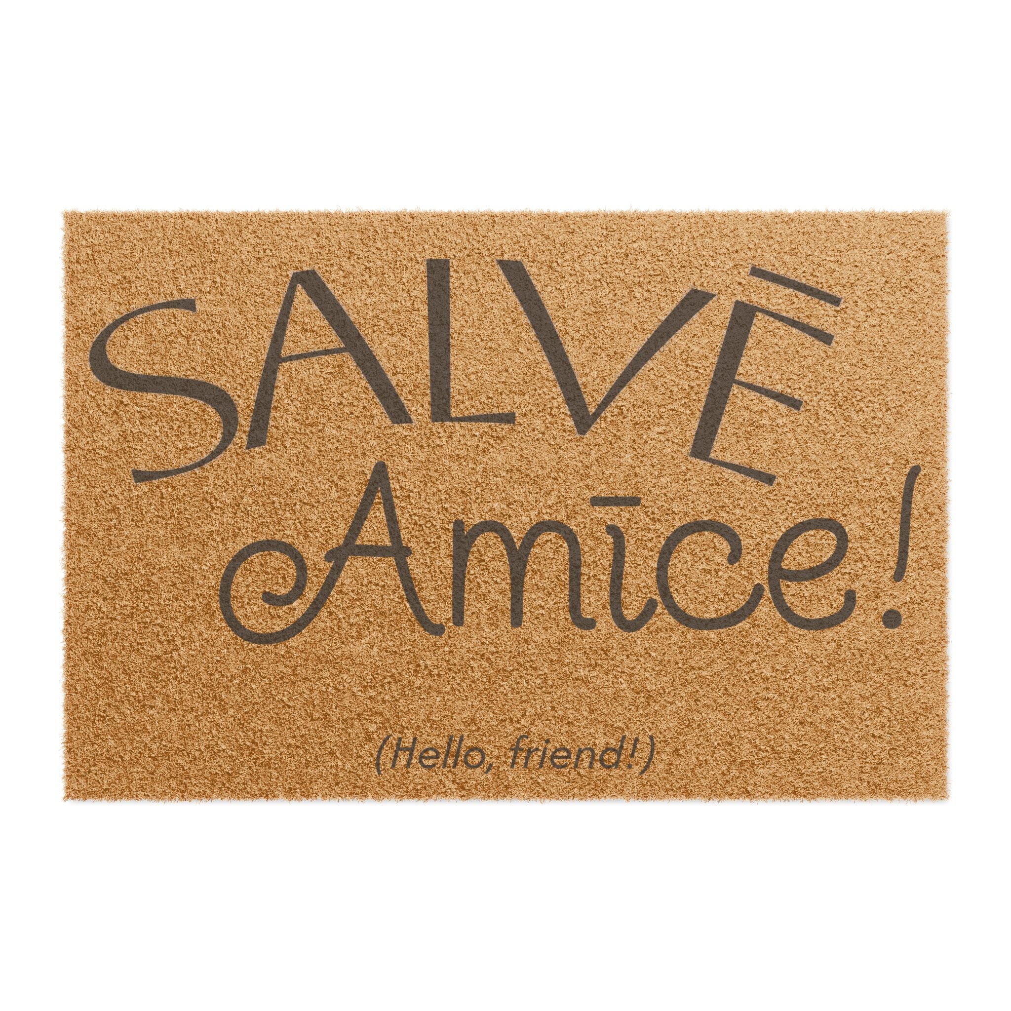 Welcome Mat - Salvē, Amīce!