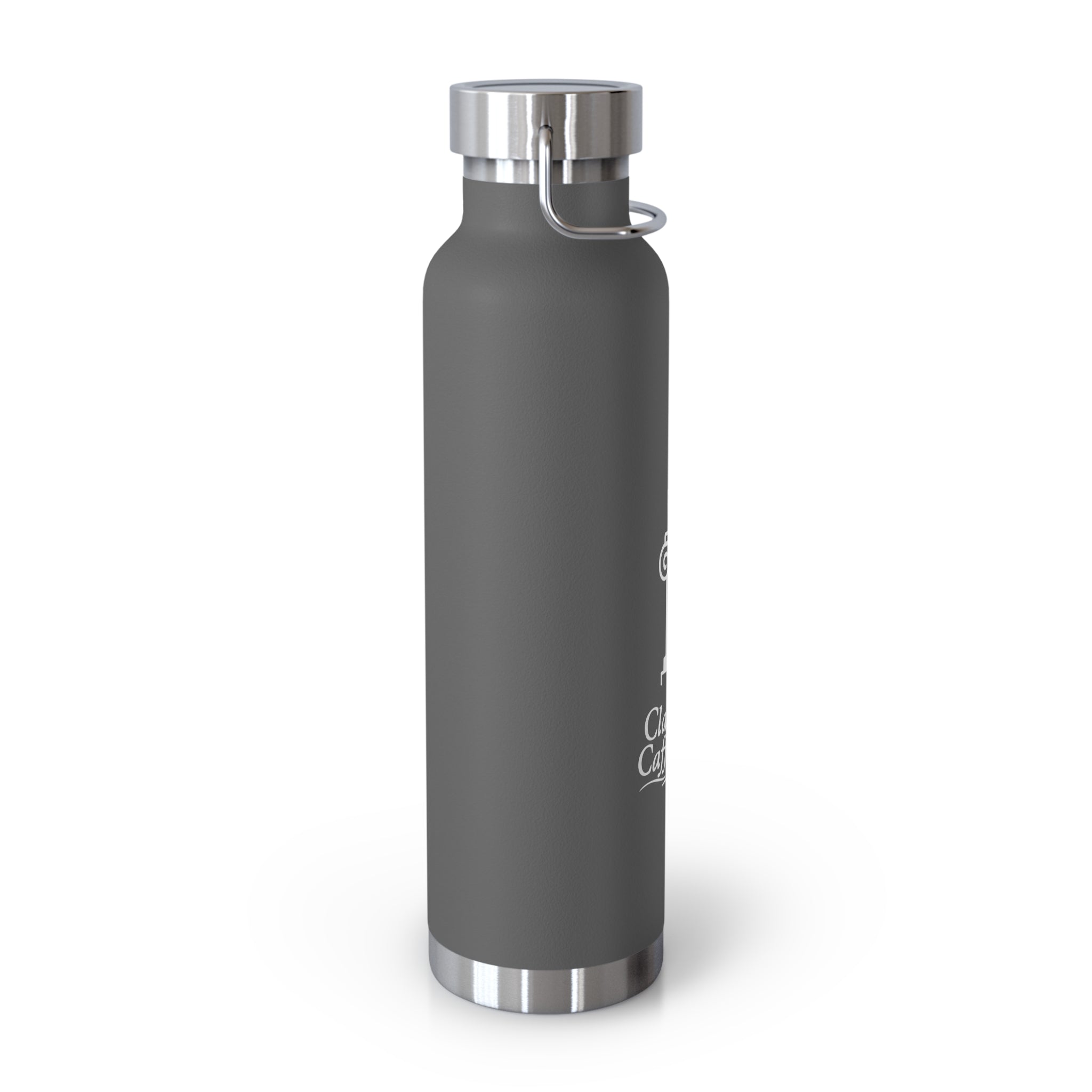 Classically Caffeinated Copper Vacuum Insulated Bottle, 22oz
