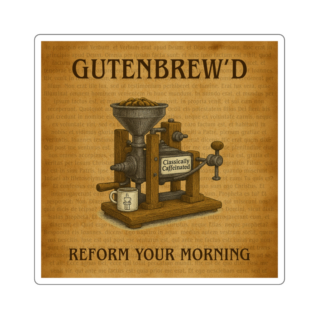 Gutenbrew’d Vinyl Sticker
