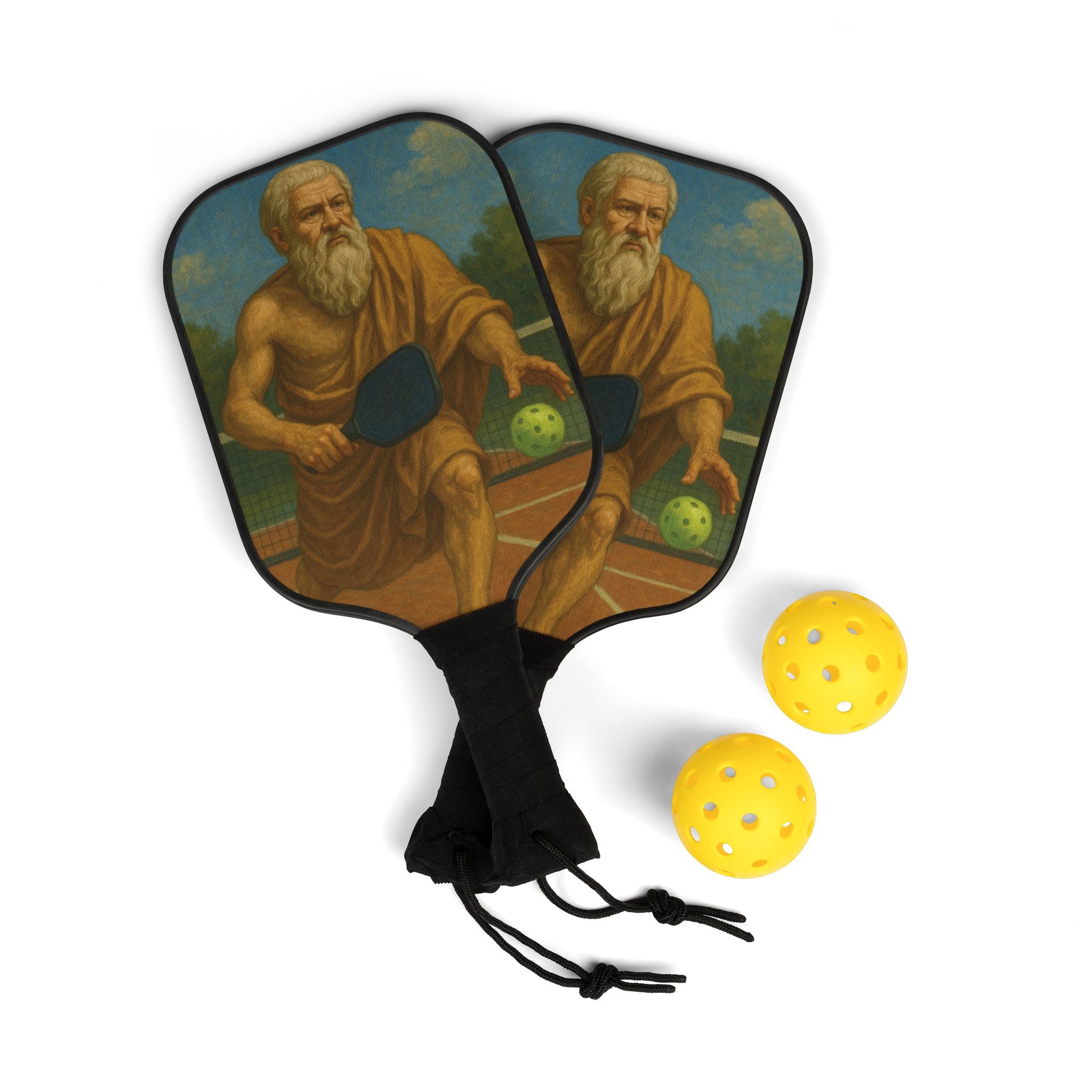 Plato’s Perfectly Poised Pickleball Paddle