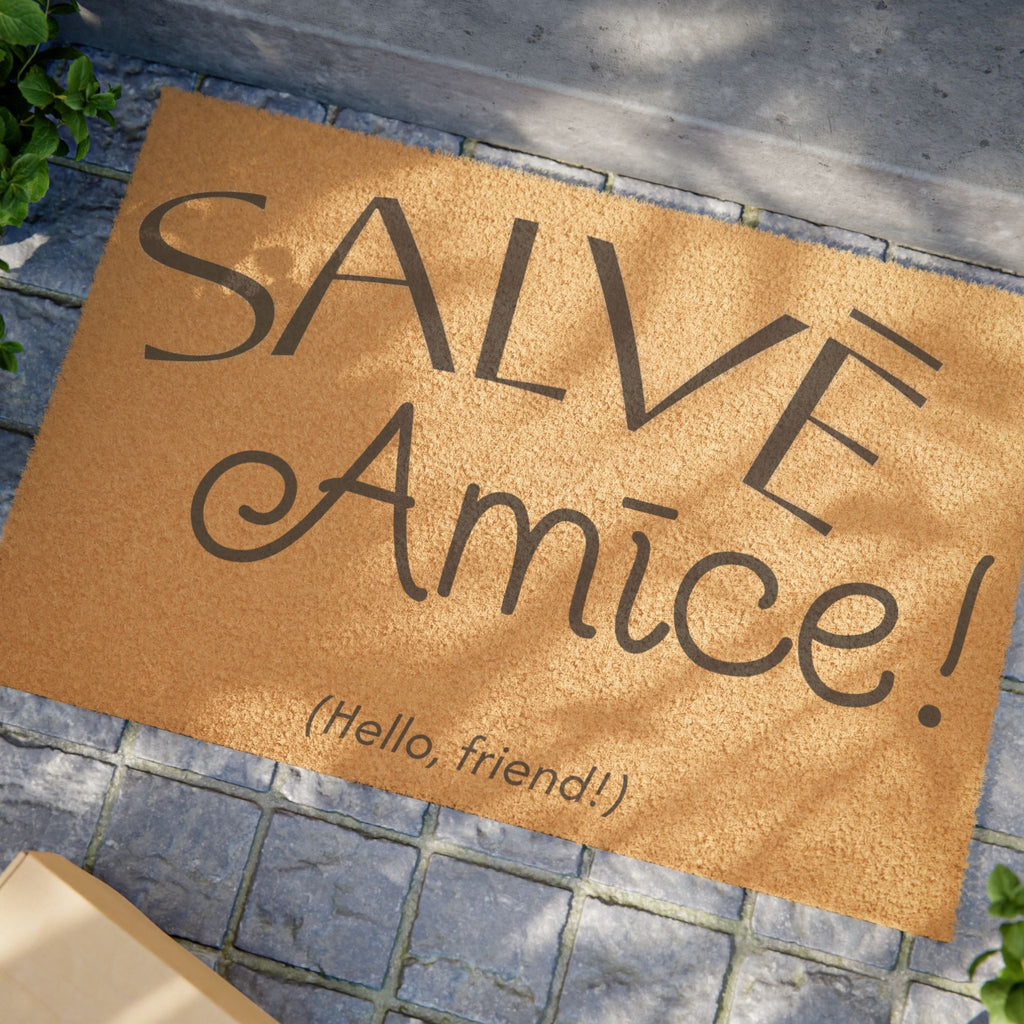 Welcome Mat - Salvē, Amīce!