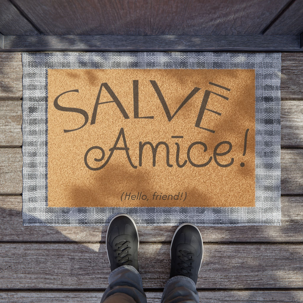 Welcome Mat - Salvē, Amīce!