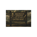 Abandon Apathy Outdoor Rug
